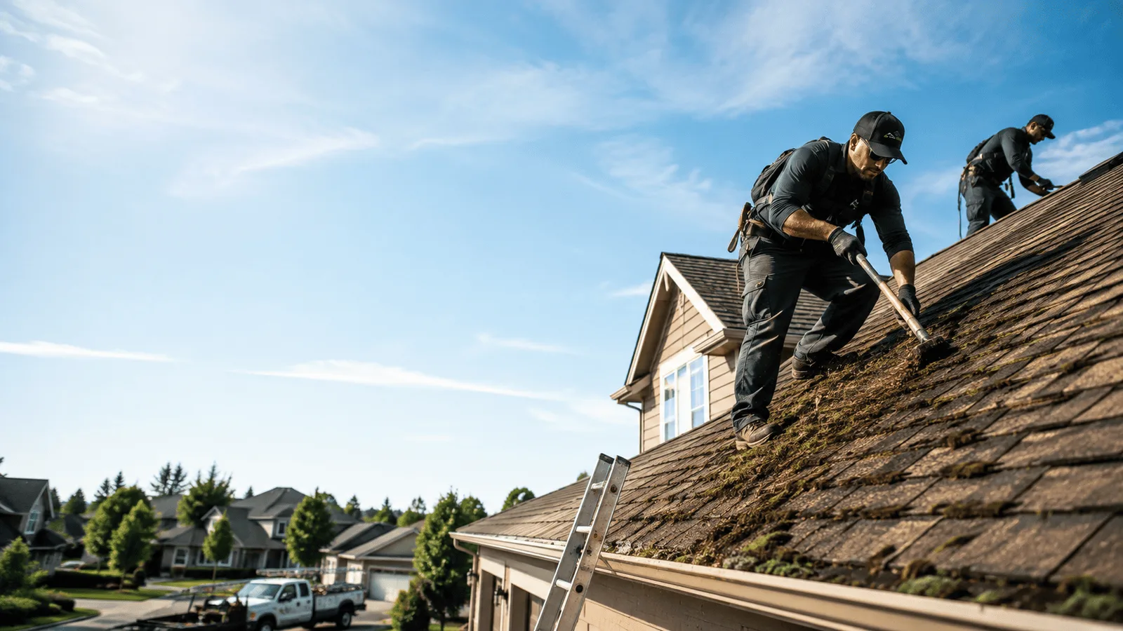 Roof Moss Removal in Stanford, CA near me